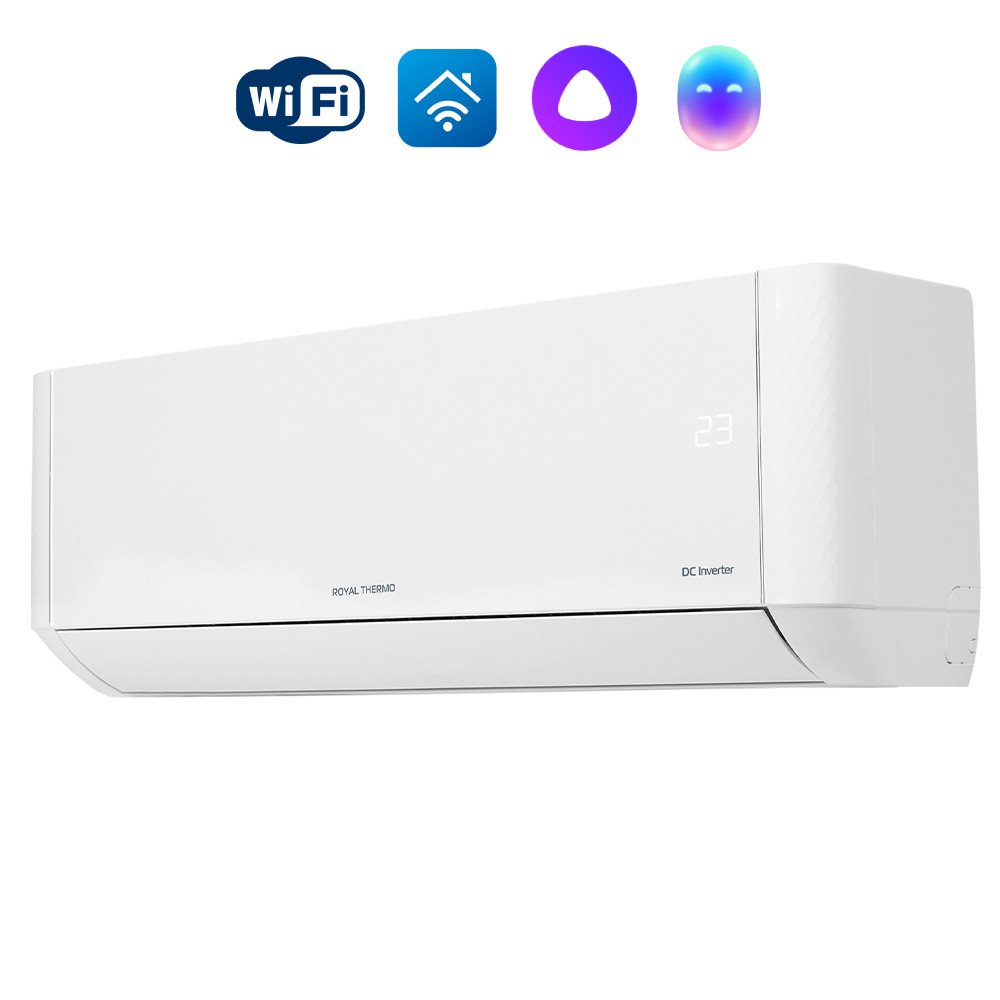 Инверторный кондиционер Royal Thermo RTBI-12HN8/white Barocco DC White