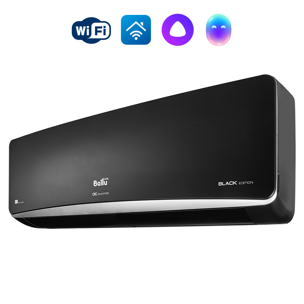 Инверторный кондиционер BALLU BSPI-13HN8/BL/EU Platinum Black DC